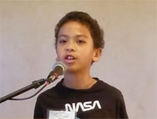 8 year old storyteller